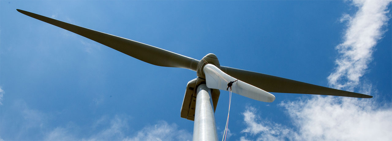 NREL photo of wind turbine